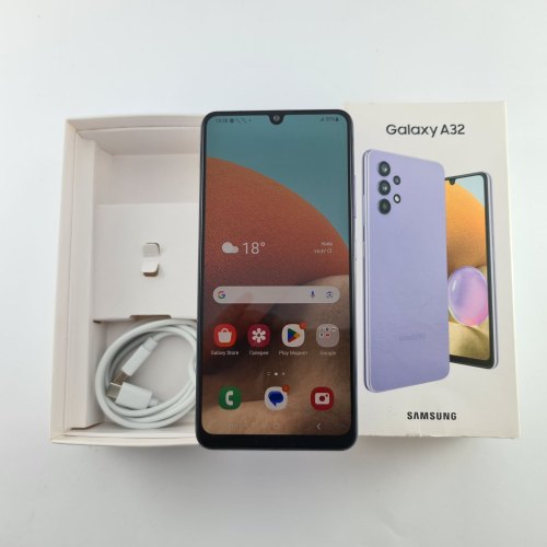 Смартфон Samsung Galaxy A32 (A325F) 128Gb Light Violet (SM-A325FLVGSEK) USED **