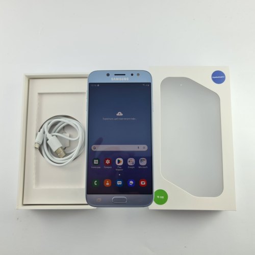 Смартфон Samsung Galaxy J7 2017 (J730F) 16Gb Silver (SM-J730FZSNSEK) USED **