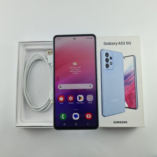 Смартфон Samsung Galaxy A53 (A536E) 128Gb Blue (SM-A536ELBDSEK) USED **