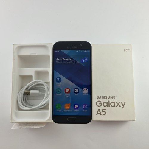 Смартфон Samsung Galaxy A5 2017 (A520F) 32Gb Black (SM-A520FZKDSEK) USED **