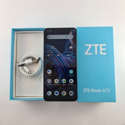 Смартфон ZTE Blade A72 3/64Gb Space Gray USED **