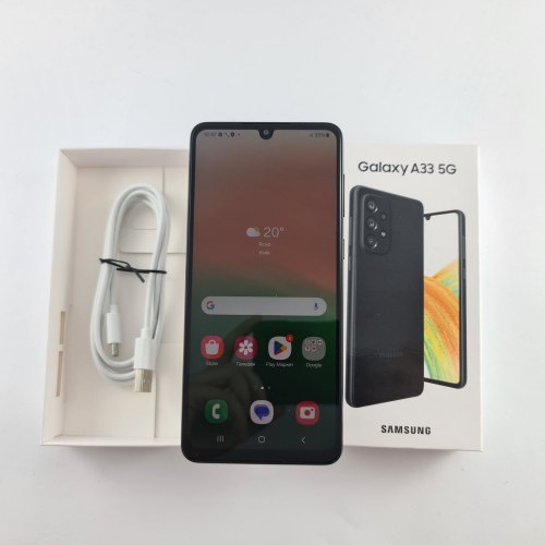 Смартфон Samsung Galaxy A33 5G (A336B) 128Gb Black (SM-A336BZKGSEK) USED **