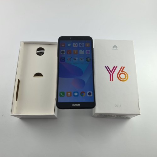 Смартфон Huawei Y6 2018 2/16Gb Black (ATU-L11) USED **