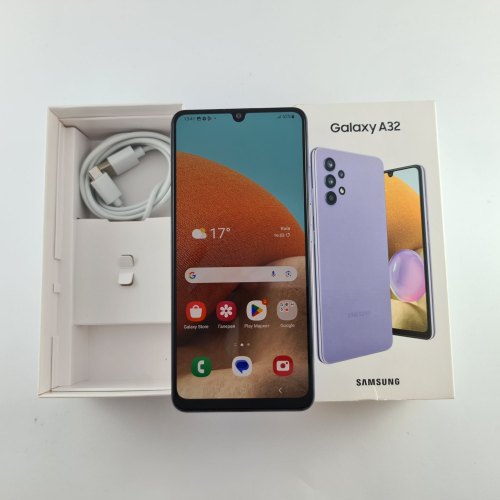 Смартфон Samsung Galaxy A32 (A325F) 64Gb Light Violet (SM-A325FLVDSEK) USED **