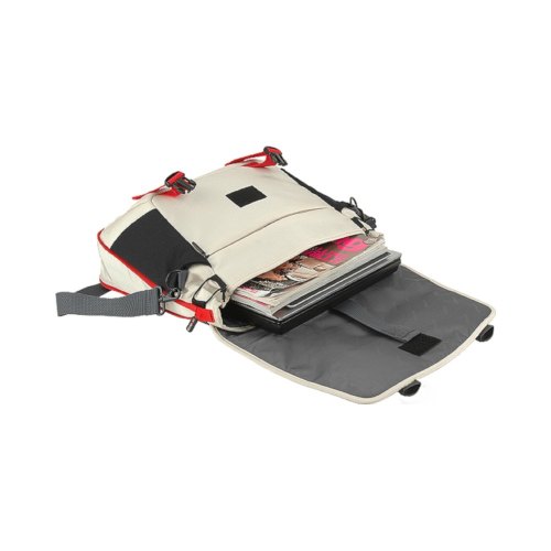 Сумка для ноутбука 15.6 Harmony, біла з червоним