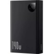 Зовнішній акумулятор PowerBank Baseus Adaman Digital Display Fast Charge Power Bank 24000mAh 140W Cluster Black
