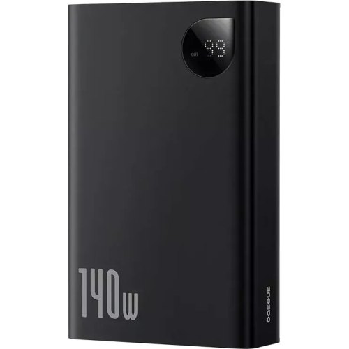 Зовнішній акумулятор PowerBank Baseus Adaman Digital Display Fast Charge Power Bank 24000mAh 140W Cluster Black