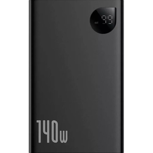 Зовнішній акумулятор PowerBank Baseus Adaman Digital Display Fast Charge Power Bank 24000mAh 140W Cluster Black