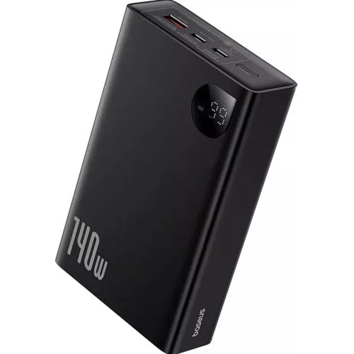 Зовнішній акумулятор PowerBank Baseus Adaman Digital Display Fast Charge Power Bank 24000mAh 140W Cluster Black
