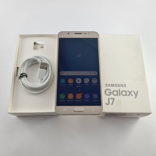 Смартфон Samsung Galaxy J7 2016 (J710F) 16Gb Gold (SM-J710FZDUSEK) USED **