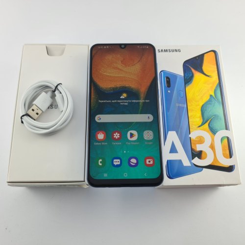 Смартфон Samsung Galaxy A30 (A305F) 32Gb Blue (SM-A305FZBUSEK) USED **