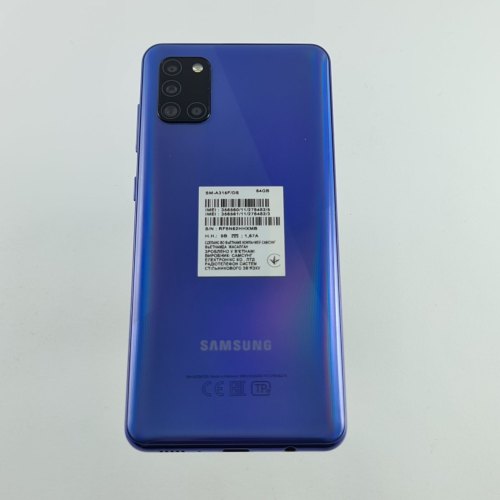 Смартфон Samsung Galaxy A31 (A315F) 64Gb Blue (SM-A315FZBUSEK) USED **