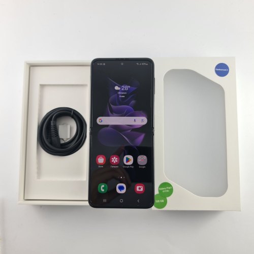 Смартфон Samsung Galaxy Z Flip 3 (F711B) 128Gb Phantom Black (SM-F711BZKASEK) USED **