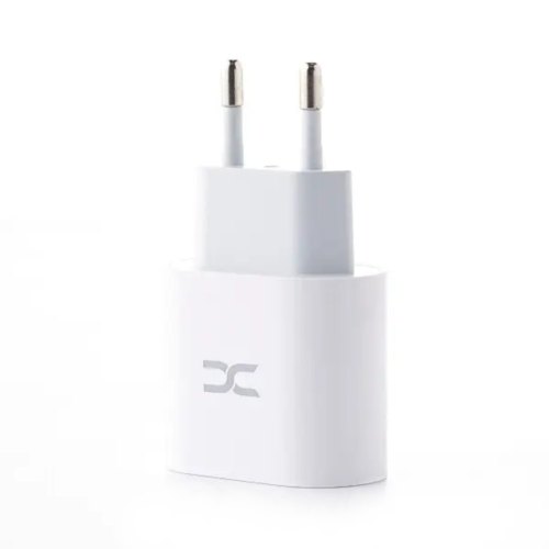 Мережевий зарядний пристрій DC 2в1 Type-C 1USB + PD 2.4A (CA-D20) Білий