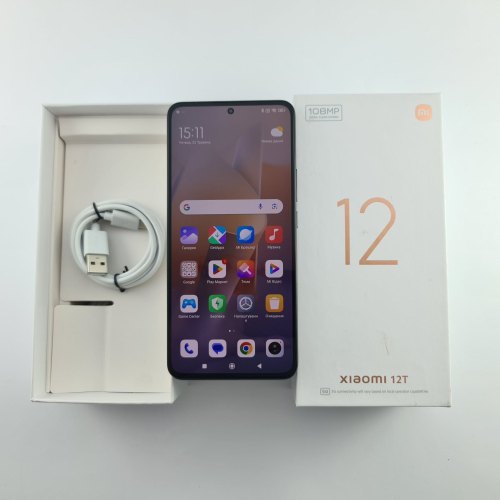 Смартфон Xiaomi 12T 8/256Gb Black USED **