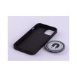 Чохол екошкіра MagSafe DC + magsafe PopSocket для iPhone 12/iPhone 12 Pro, Black