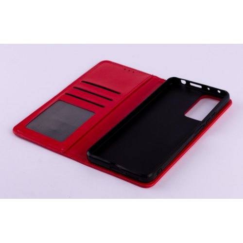 Чохол-книжка DC ELEGANT для Xiaomi Redmi Note 12 Pro 4G, Red