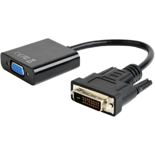 Перехідник DVI - VGA, 20см, Cablexpert (AB-DVID-VGAF-01)
