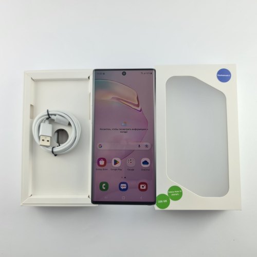 Смартфон Samsung Galaxy Note 10 (N970F) 256Gb Silver (SM-N970FZSDSEK) USED **