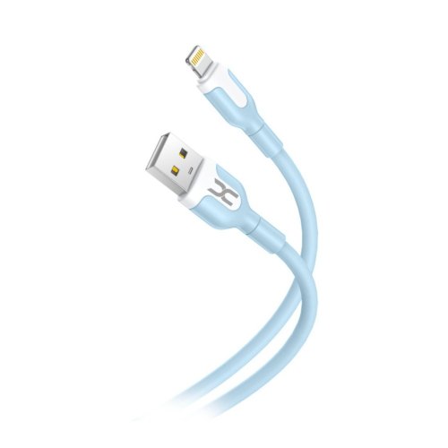 Кабель DC USB to Lightning (CL-12) 2.1A, Blue