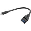 Кабель Cablexpert Type-C - USB Type-A 20см(A-OTG-CMAF3-01)