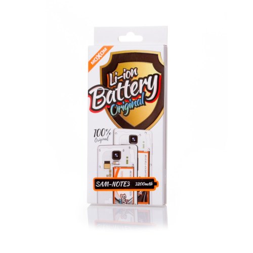 Акумулятор MOXOM _5th_ Samsung Note 3/N9000 (3200 mah)
