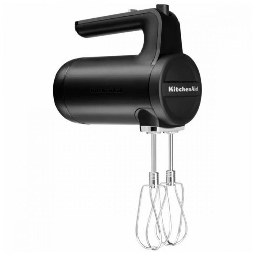 Міксер KitchenAid 5KHMB732EBM, 16Вт, ручний, бездротовий, 7 швидкостей, пластик, матовий, чорний