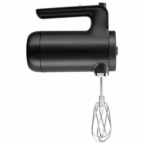 Міксер KitchenAid 5KHMB732EBM, 16Вт, ручний, бездротовий, 7 швидкостей, пластик, матовий, чорний