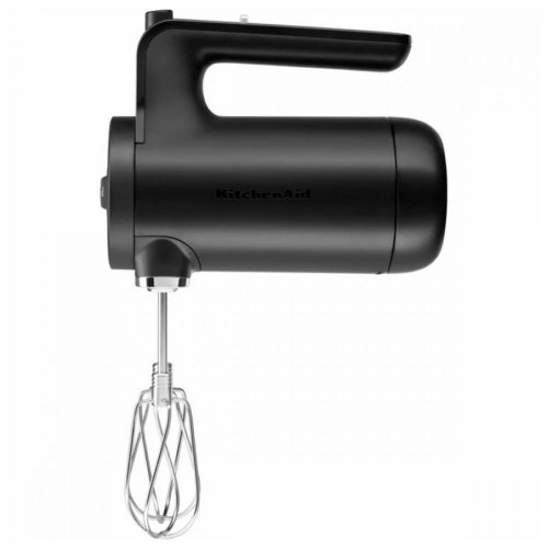Міксер KitchenAid 5KHMB732EBM, 16Вт, ручний, бездротовий, 7 швидкостей, пластик, матовий, чорний