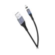 Кабель XO USB to Lightning (NB125) Magnetic, Black