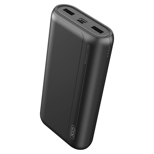 Зовнішній акумулятор Powerbank XO PR122 20000mAh Black