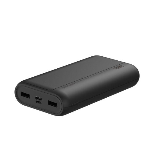 Зовнішній акумулятор Powerbank XO PR122 20000mAh Black