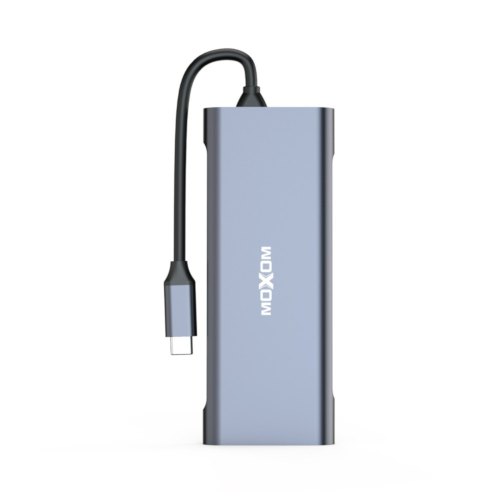 USB-Hub MOXOM (MX-HB02) 5in1 Type-c to USB/3*USB3.0 + 1*PD100W + HDMI
