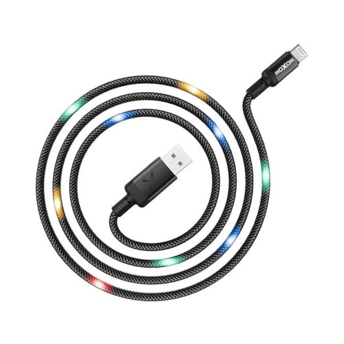Кабель MOXOM USB to Lightning (MX-CB66) Black