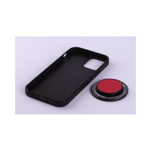 Чохол екошкіра MagSafe DC + magsafe PopSocket для iPhone 13 Pro, Red