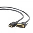 Кабель, DisplayPort-DVI, 180см, Cablexpert (CC-DPM-DVIM-6)