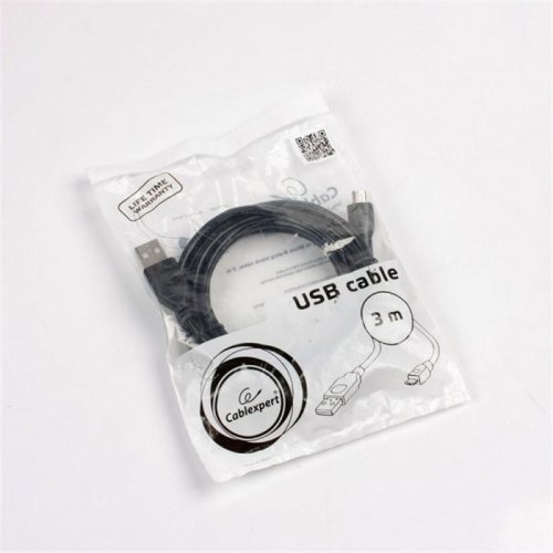 Кабель USB to Micro, 300см, Cablexpert (CCP-mUSB2-AMBM-10)