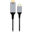 Кабель Type-C - HDMI, 200см, Cablexpert (A-CM-HDMIM8K-2M)