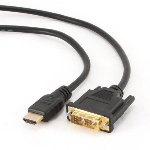 Кабель, HDMI-DVI, 50см, Cablexpert (CC-HDMI-DVI-0.5M)