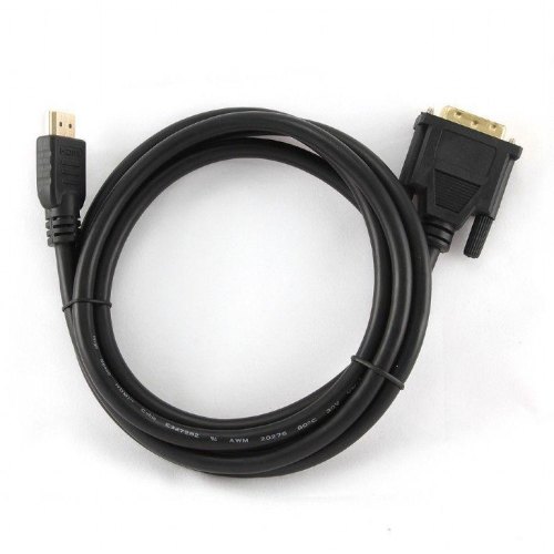 Кабель, HDMI-DVI, 50см, Cablexpert (CC-HDMI-DVI-0.5M)
