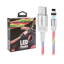 Кабель MOXOM USB to Lightning (MX-CB67) Magnetic White