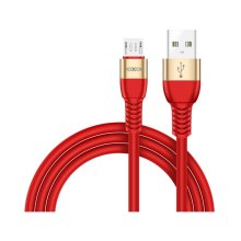 Кабель MOXOM USB to micro (MX-CB50) Red