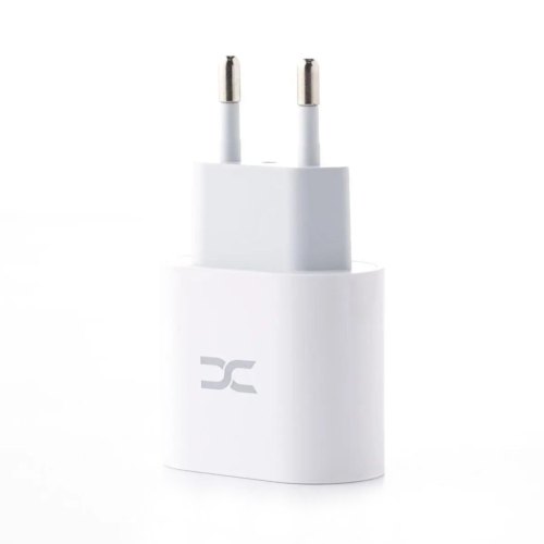 Мережевий зарядний пристрій DC 2в1 micro 1USB + PD 2.4A (CA-D20) Білий