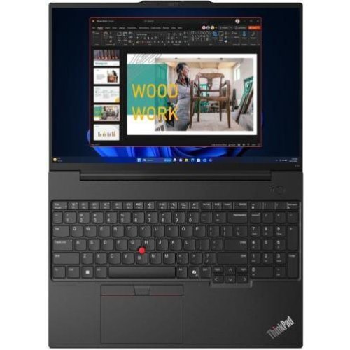 Ноутбук Lenovo E16 AMD G2 T 16WUXGAM/R5-7535HS/32/1TB/DOS/Graphite Black (21M5001TRA)