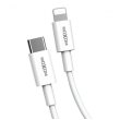 Кабель MOXOM USB to Type-c to Lightning (MX-CB19), White