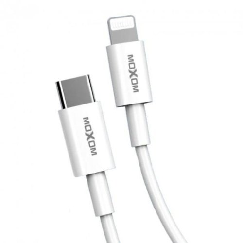 Кабель MOXOM USB to Type-c to Lightning (MX-CB19), White