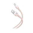 Кабель DC USB to micro (CL-12) 2.1A, Pink