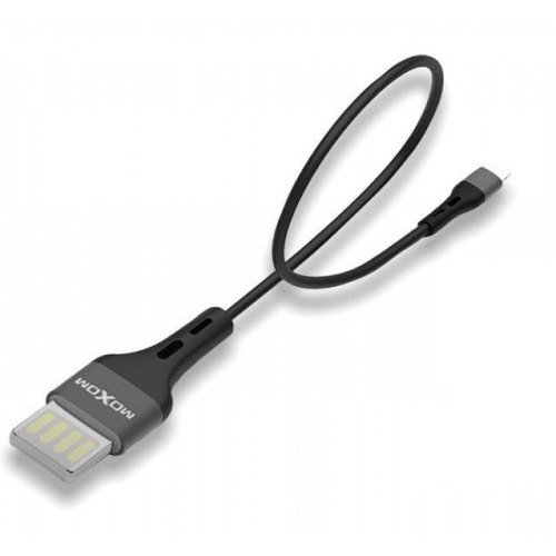 Кабель MOXOM USB to micro (MX-CB07) 20cm, Black