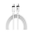 Кабель DC Type-c to Type-c (CL-210B) 60W, White