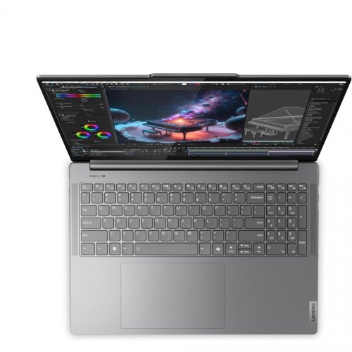 Ноутбук Lenovo Yoga Pro9 16IMH9 16_3.2K/Core9-185H/64/1TB SSD/RTX4070/DOS/Luna grey (83DN0063RA)